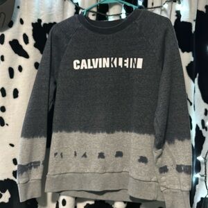 A sweatshirt, a size medium